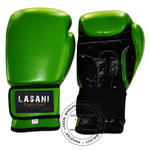 Pro Leather Boxing Gloves - Green