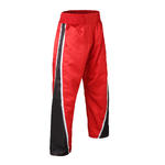 Satin Kickboxing Pants Red