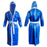 Boxing Satin Robe - Hooded  