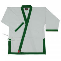 Trimmed Tang Soo Do Uniform – Green Trim