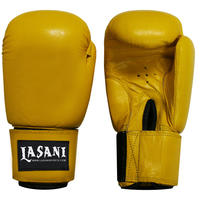 Yellow Leather Boxing Gloves -103