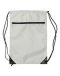 ZIPPER POCKET DRAWSTRING CINCH SACK - BACKPACK