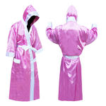 Boxing Satin Robe - Hooded  