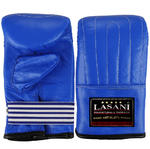 PUNCH BAG GLOVES BLUE LEATHER