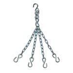 Hanging Punch Bag Steel Chains S Hook Connectors 4 