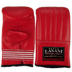 PUNCH BAG GLOVES RED LEATHER