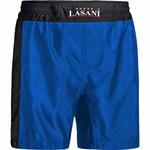 Blue Black Wrestling Shorts