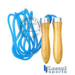 Nylon Cord Wooden Handle Jump Rope