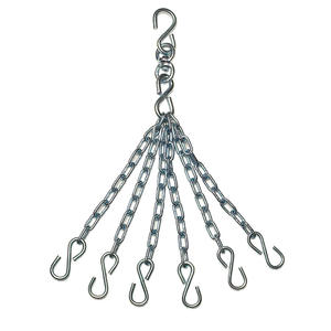 Swivel with 6 Steel Chains S Hook Connectors Punch Bag