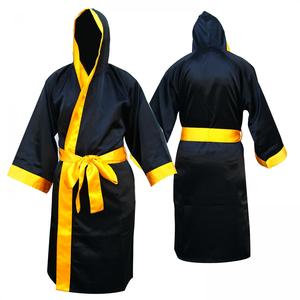 Boxing Satin Robe - Hooded  