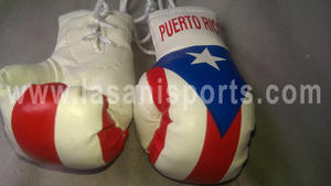 Puerto Rico Flag Mini Boxing gloves