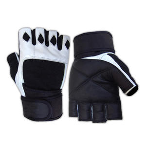 Leather Weight Lifting Gloves