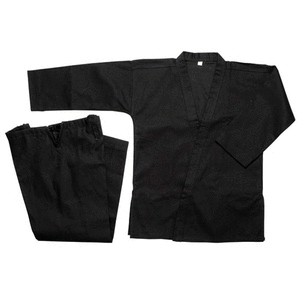 Black Canvas Karate Gi 14 oz