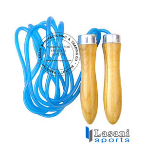 Nylon Cord Wooden Handle Jump Rope